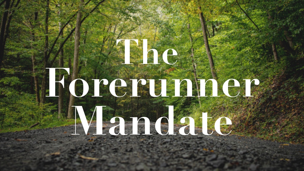 The Forerunner Mandate (Audio Course)